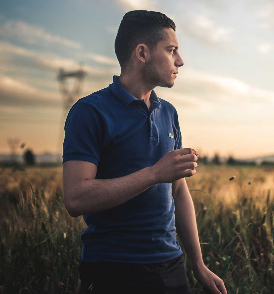 Tricou polo de bărbați