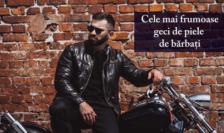 Cele mai frumoase geci de piele de bărbați în 2025