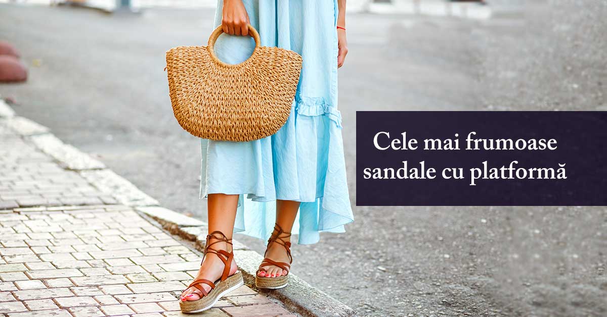 Cele mai bune sandale cu platformă de damă
